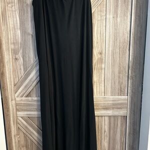 Tommy Bahama Black Maxi Skirt Viscose Spandex Stretch L /Xl